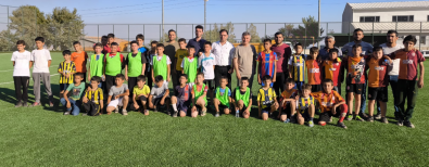 BAŞKAN ERCAN ÖNCEBE' DEN FUTBOL TURNUVASINA ZİYARET