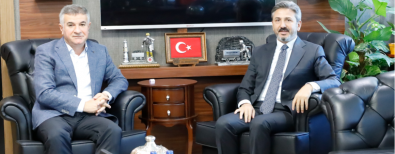 BELEDİYE BAŞKANIMIZ İLÇEMİZİN  SORUNLARINI ÇÖZMEK İÇİN ANKARA DA BAKAN YARDIMCIMIZ  AHMET AYDIN I MAKAMINDA ZİYARET ETTİ